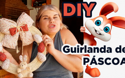 Como fazer Guirlanda de Páscoa Passo a Passo – DIY