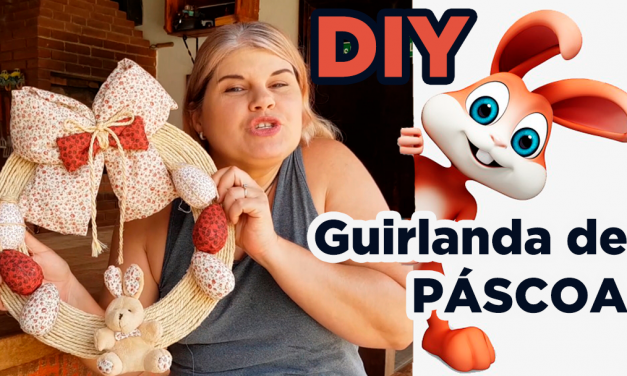 Como fazer Guirlanda de Páscoa Passo a Passo – DIY