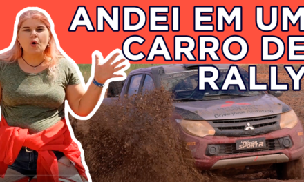 Andei em um CARRO DE RALLY com CAMPEÃO ao volante