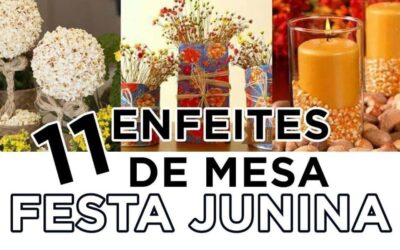 Centro de mesa para Festa Junina – 11 opções de decoração